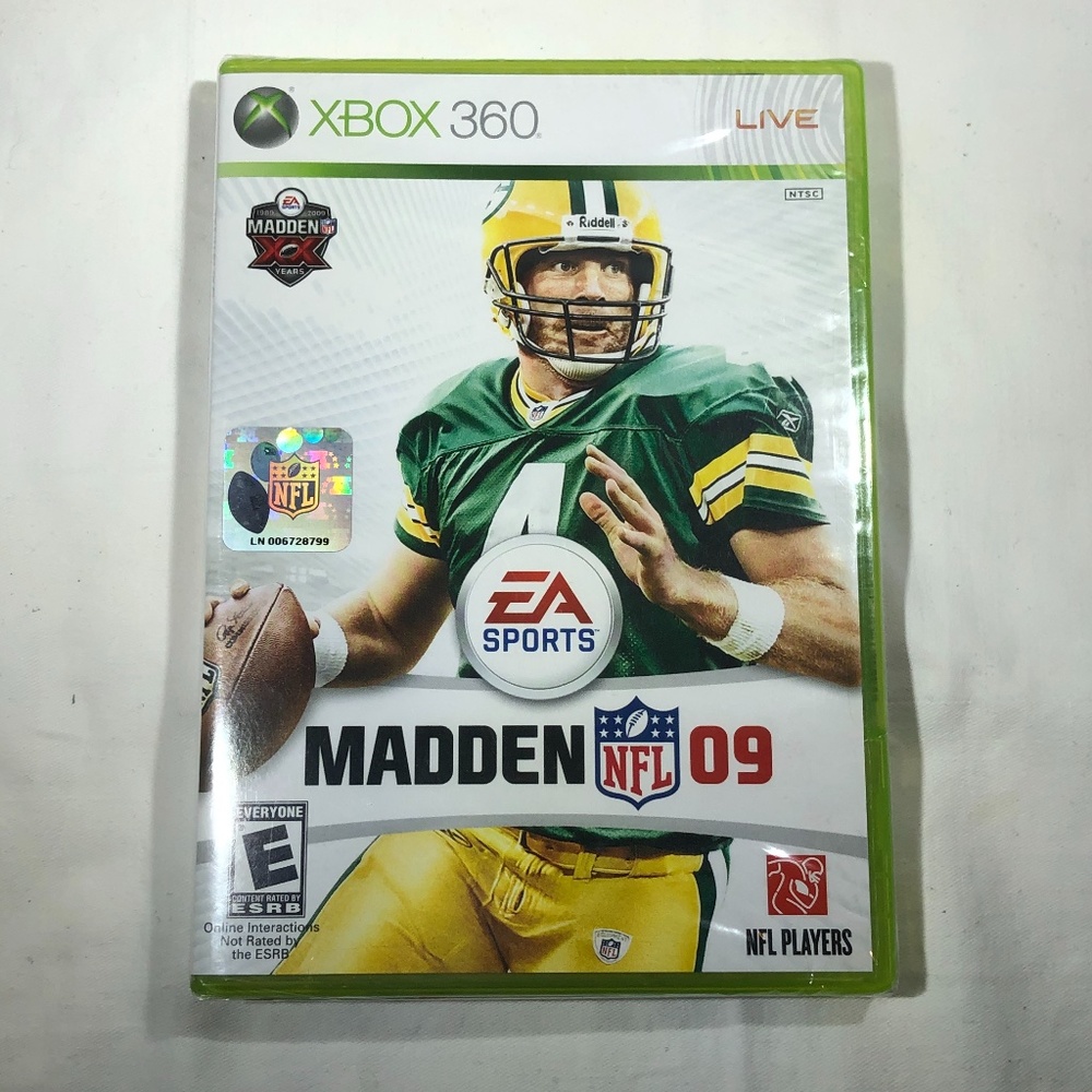 XBOX 360 EA SPORTS MADDEN NFL 09 - NEVER OPENED